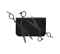 Set ciseaux de coupe 6.50' et effileur 6' 35 dents Sillcut Pro Matt Olivia Garden