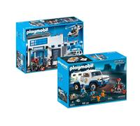 Set City Action Police et convoyeurs de fonds - 2 boîtes