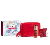 Clarins Double Serum & Super Restorative Collection coffret cadeau pour peaux matures Luminosity