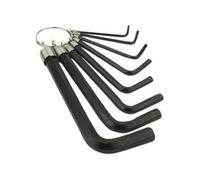 Set clé mâle coudée 6 pans 8 pces