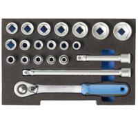 Set Clés à Pipe 1/2 IN 1/2 L-BOXX 136 Module GEDORE 1100 CT1-19