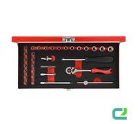 Set Clés à Pipe 1/4 4-13mm 32-teilig GEDORE R49014033