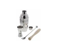 Point-Virgule Set à cocktail pv-coc-9992 – 4 pièces en acier inoxydable Neutre