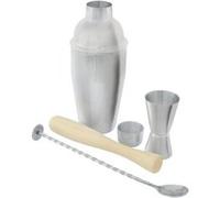 Point-Virgule Set à cocktail pv-coc-9992 – 4 pièces en acier inoxydable Neutre
