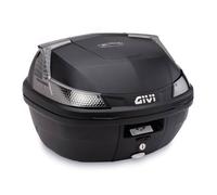 Set Coffre Et Plaque Arrière Case Noir GIVI b37nt Blade Tech 37 Litre