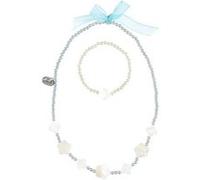 Set collier et bracelet Constance bleu Aqua G