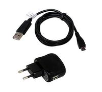 Set Compatible avec Emporia FLIPbasic, USB Câble, Adaptateur Secteur, 2000mA