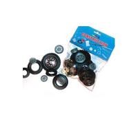 Set complémentaire pour construction mécanique : jantes et pneus eitech