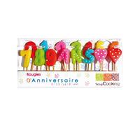 Set complet 15 bougies d'anniversaire Scrapcooking