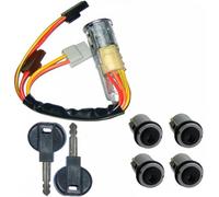 Set Complet 4 Barillets-Antivol De Direction Et Deux Clés - Citroën Jumpy I (U6u_) 1.9 Td 10/1995>08/2000