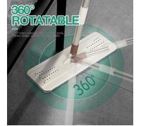 Set Complet Balai Magique avec Seau Seau à double compartiment EasyClean + Recharge Lingette Microfibre Offerte