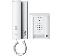 Set complet dInterphone filaire 1 foyer Ritto by Schneider 1841170 blanc