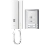 Set complet dInterphone filaire 2 foyers Ritto by Schneider 1841220 argent