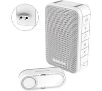 Set complet pour Carillon sans fil Honeywell DC313SP2 150 m blanc, gris