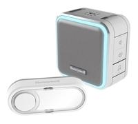 Carillon mobile sans fil - bouton poussoir sans fil - Série 5 argent HONEYWELL