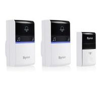 Set complet pour Sonnette sans fil Byron DBY-23415 100 m gris, blanc G