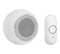 Set complet pour Sonnette sans fil Byron DBY-23511 175 m blanc Blanc G
