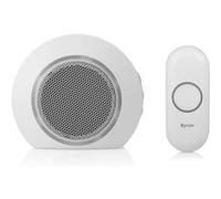 Set complet pour Sonnette sans fil Byron DBY-23522 200 m blanc Blanc G