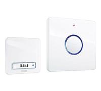 Set complet pour Sonnette sans fil m-e modern-electronics 41095 200 m blanc