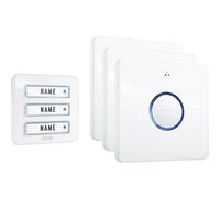 Set complet pour Sonnette sans fil m-e modern-electronics 41097 200 m blanc