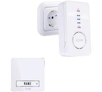 Set complet pour Sonnette sans fil m-e modern-electronics 41098 100 m blanc