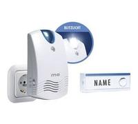 Set complet pour Sonnette sans fil m-e modern-electronics FG1.2 100 m blanc