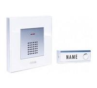 Set complet pour Sonnette sans fil m-e modern-electronics FG5.2 200 m blanc, argent Blanc G