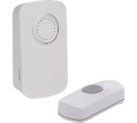 Set complet pour Sonnette sans fil Perel EDM1 150 m blanc