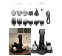 Set COMPLET tondeuse SANS FIL multifonction 6 têtes interchangeables 5 sabots