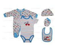Set Completo Body e Tutina Car - 1 Mese