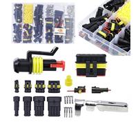 Set Connecteurs Électriques Étanches 1004 Pièces - IP67 | 14A 24V | Polyamide | Pour Auto Moto Bricolage