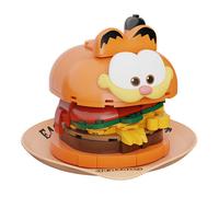 Set construction figurine Pantasy Garfield, dans un hamburger (86805)