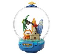 Set construction figurine Pantasy Garfield, sur son île paradisiaque (86801)
