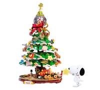 Set construction figurine Pantasy Peanuts Snoopy, le sapin de Noël (86909)