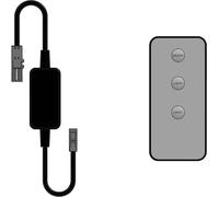 Set contrôleur radio LED Télécommande 12-24V 36-72W dimmable veau