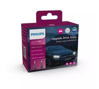 Set Conversion LED Paire Lampes H1 6000K PHILIPS Ultinon Access Ultra Compact