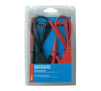 set cordons de mesure de sécurité [ fiche à lamelles 4 mm - fiche à lamelles 4 mm] 1 m