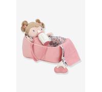Set couffin et poupon bébé Rosa rose TU