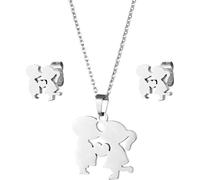 Set Couple in Love-Argent KP21701