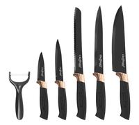 Set Couteau 6 Pièces + Support Cheffinger