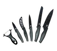 Set Couteaux De Cuisine - Ensemble De Couteaux Pro - Couteaux De Chef 6 Pcs En Céramique Avec Eplucheur