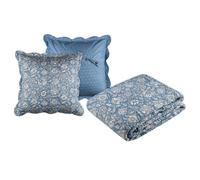 Set couvre lit boutis Julianne et 2 taies taille 220 x 240 cm