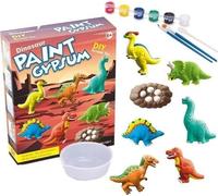 Set créatif DIY Monde des Dinosaures - moulages en plâtre