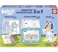 Set créatif - EDUCA - Décoration et modelage des personnages Bluey - 3 activités des 3 ans