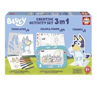 Set Créatif - Educa - Décoration Et Modelage Des Personnages Bluey - 3 Activités Des 3 Ans