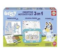 Set Créatif - Educa - Décoration Et Modelage Des Personnages Bluey - 3 Activités Des 3 Ans G