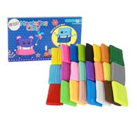 Set créatif en pâte à modeler plastique 24 couleurs Mix