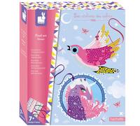 Set créatif pixel art strass jolies dé