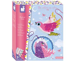 Set créatif pixel art strass jolies dé