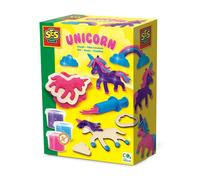 Set creativ - Creeaza unicorni neon cu sclipici din plastilina